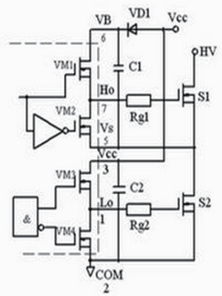 IR2110 Half-Bridge Driver Circuit